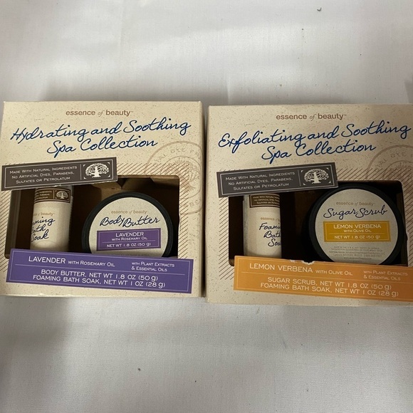 Lot of 2 Essence of beauty Spa Collection Lavender and Lemon Verbena (CW) - Picture 7 of 7